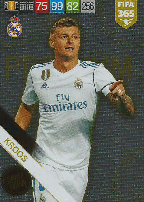 TONI KROOS - FIFA 365 2019 EDITION - PANINI 2019 - PREMIUM FOIL `LIMITED EDITION` TRADING CARD