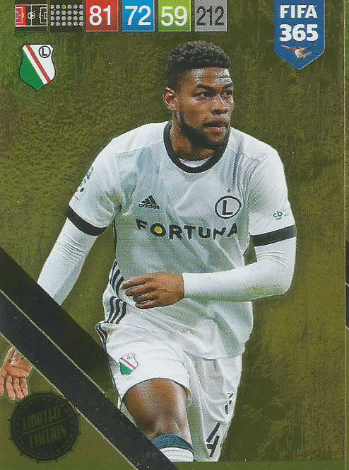 WILLIAM REMY - FIFA 365 2019 EDITION -  - GOLD FOIL `LIMITED EDITION` TRADING CARD