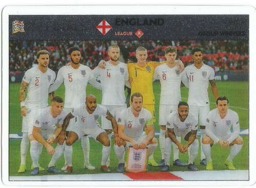 ENGLAND - PANINI "ROAD TO EURO 2020"  - "NATIONS LEAGUE FINALS" " ULTRA CLEAR"  TRADING CARD UNL4