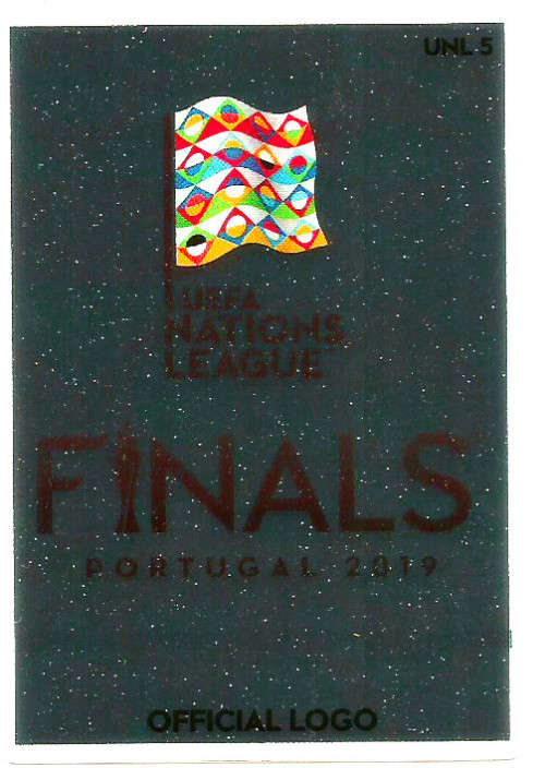 UEFA  -  "ROAD TO EURO 2020"  - "NATIONS LEAGUE FINALS" " ULTRA CLEAR"  TRADING CARD UNL5