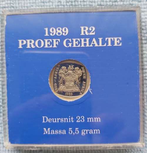 SA MINT - 1989 R2 NICKEL PROOF - IN BOX