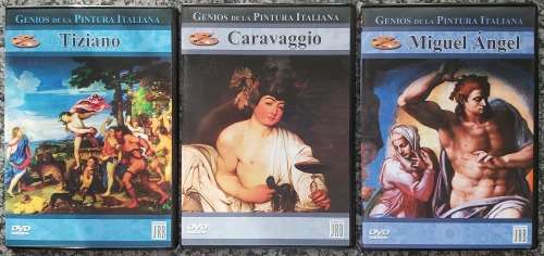 GENIUS ITALIAN PAINTERS - RARE BOX SET of 7 DVD with the 7 FAMOUS ITALIAN PAINTERS - English/Spanish
