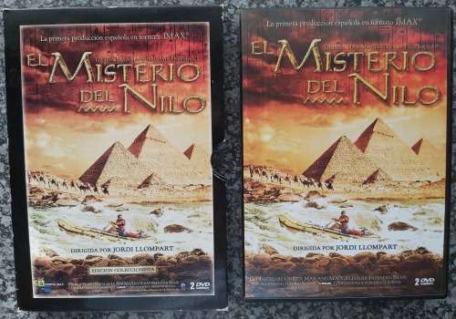 MISTERIES of the NILE - 2 PART Documentary in Spanish History of the NILE River - DVD