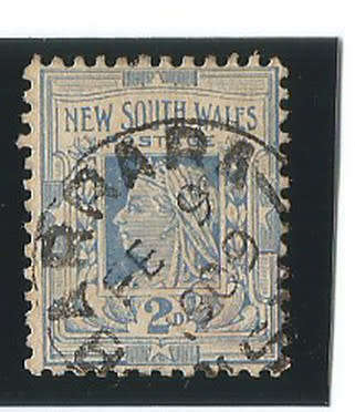 NEW SOUTH WALES - 2D FINE USED