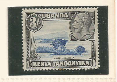Kenya Uganda Tanganyika - KG V 1935 Deff. - 3/ STAMP in (MM) CONDITION