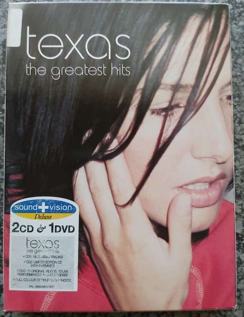 TEXAS - "THE GREATEST HITS" 2005 - DE LUXE BOX SET of 2 CD + PAL DVD