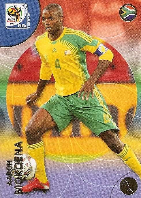 AARON MOKOENA - FIFA W/CUP 2010 ADRENALYN PREMIUM - "BASE" TRADING CARD