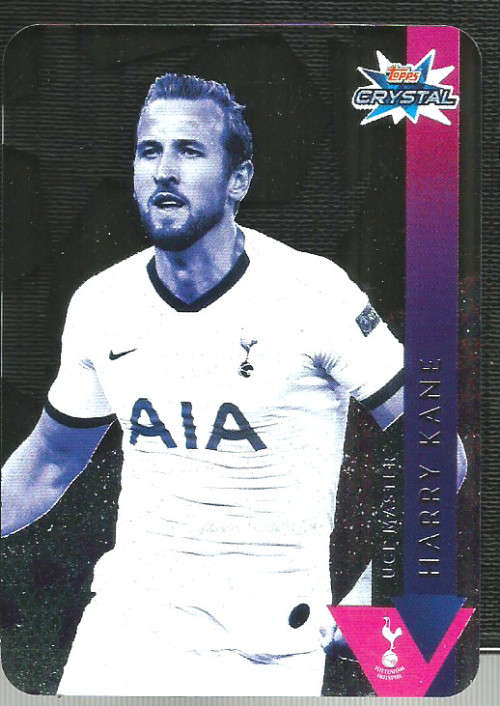 HARRY KANE - TOPPS `CRYSTAL` 2020 - ULTRA CLEAR `MASTER` TRADING CARD 110