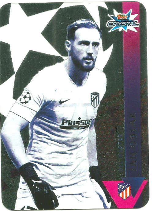 JAN OBLAK - TOPPS `CRYSTAL` 2020 - ULTRA CLEAR `MASTER` TRADING CARD 102