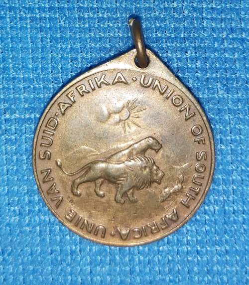 UNION of SOUTH AFRICA - "GEORGE VI CORONATION 12/5/1937" - CORONATION MEDAL