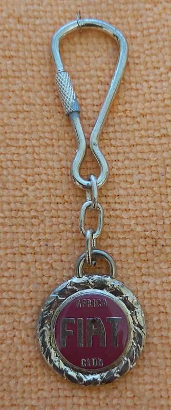FIAT KEYRING - "FIAT AFRICA CLUB" KEYRING