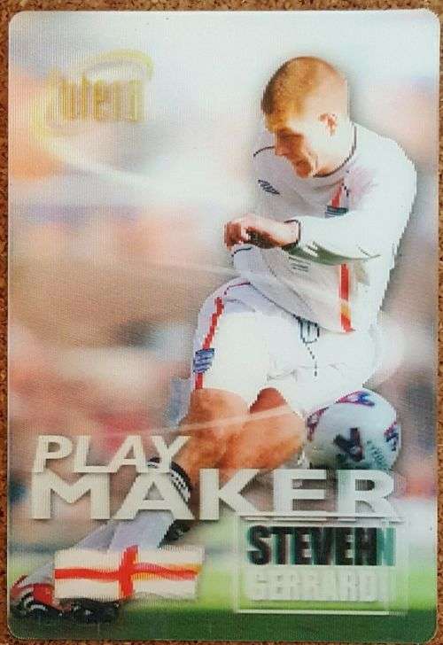STEVEN GERARD - FUTERA PLATINUM 2002 3D - `RARE` `HOLOGRAPHIC` INSERT 3D TRADING CARD