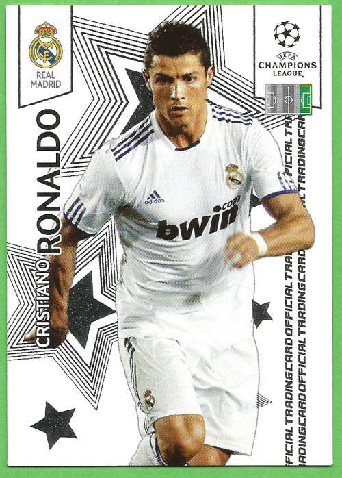 CRISTIANO RONALDO - PANINI CHAMPIONS LEAGUE 2010/11 PREMIUM COLLECTION - ULTRA RARE TRADING CARD