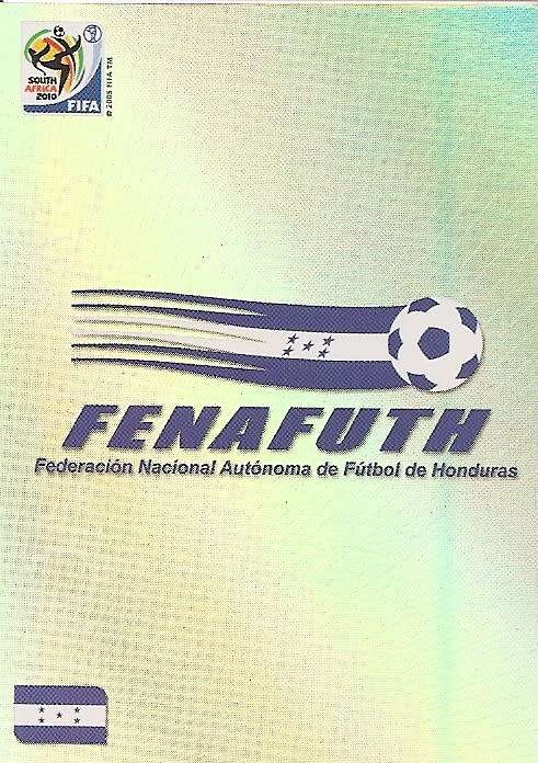 FIFA W/CUP 2010  PREMIUM - HONDURAS "TEAM EMBLEM" TRADING CARD