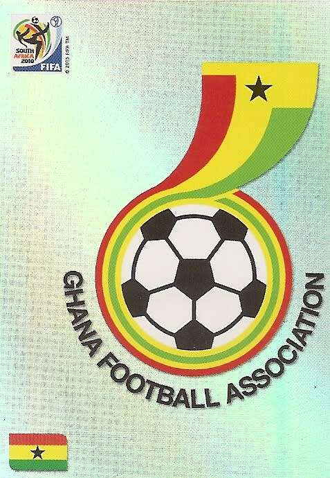 FIFA W/CUP 2010  PREMIUM - GHANA "TEAM EMBLEM" TRADING CARD