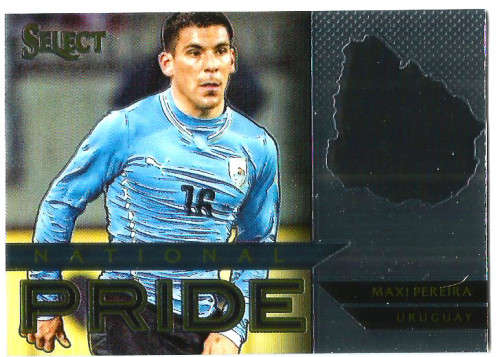 MAXI PEREIRA - PANINI "PRIZM SELECT 2015"  - "NATIONAL PRIDE" TRADING CARD 42