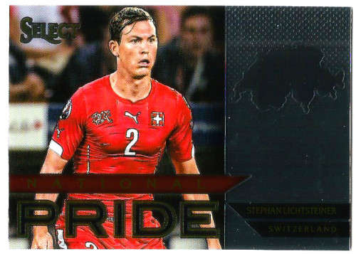 STEPHAN LICHTSTEINER - PANINI "PRIZM SELECT 2015"  - "NATIONAL PRIDE" TRADING CARD 40