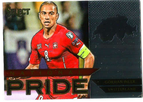 GOKHAN INLER - PANINI "PRIZM SELECT 2015"  - "NATIONAL PRIDE" TRADING CARD 39