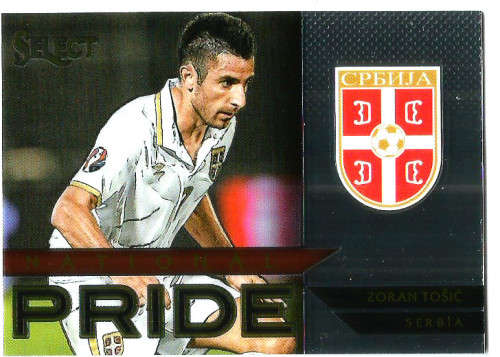 ZORAN TOSIC - PANINI "PRIZM SELECT 2015"  - "NATIONAL PRIDE" TRADING CARD 36
