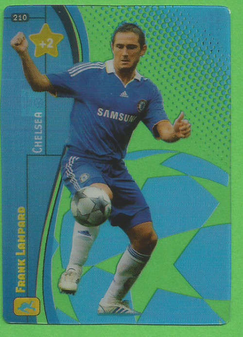 FRANK LAMPARD - CHAMPIONS LEAGUE 2008/09 - "RARE" "ULTRA ACETATE" CARD 210
