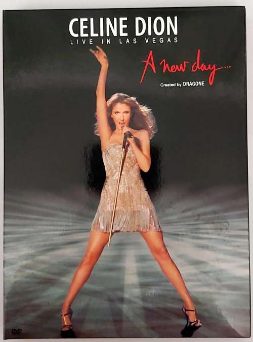CELINE DION - "A NEW DAY" LIVE IN LAS VEGAS CD/DVD COMBO -  in GOOD CONDITION