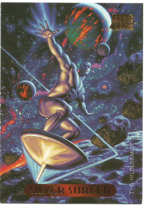 SILVER SURFER - MARVEL MASTERPIECES 1994 TRADING CARD