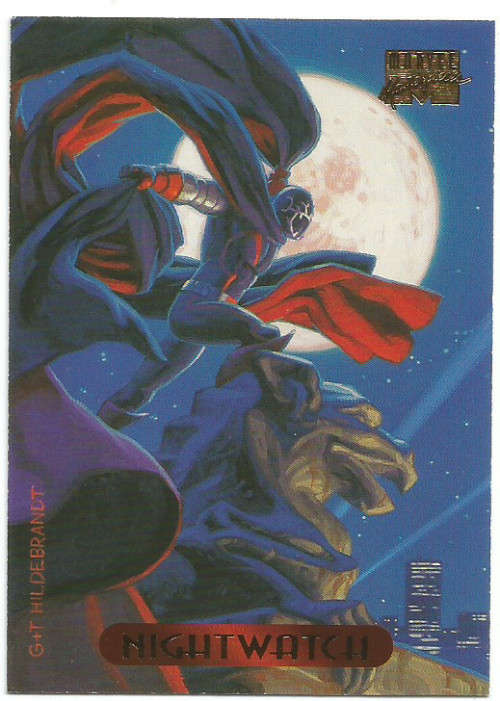 NIGHT WATCH - MARVEL MASTERPIECES 1994 TRADING CARD 85