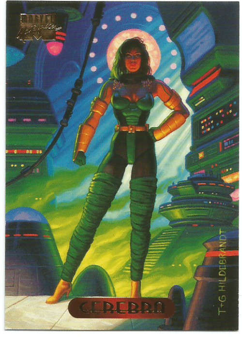 CEREBRA - MARVEL MASTERPIECES 1994 TRADING CARD 22