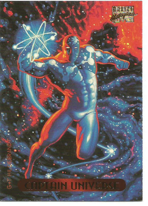 CAPTAIN UNIVERSE - MARVEL MASTERPIECES 1994 TRADING CARD 19