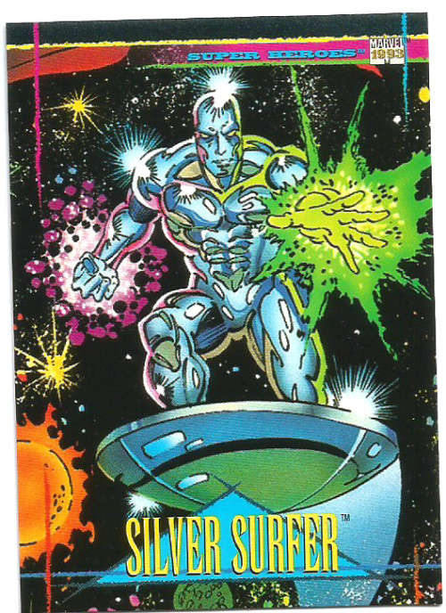 SILVER SURFER - MARVEL UNIVERSE 1993 TRADING CARD 11