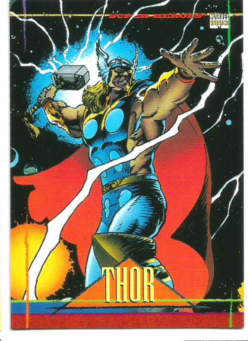 THOR - MARVEL UNIVERSE 1993 TRADING CARD