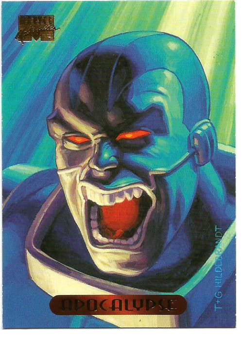APOCALYPSE - MARVEL MASTERPIECES 1994 TRADING CARD 1