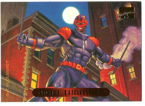 NIGHT TRASHER - MARVEL MASTERPIECES 1994 TRADING CARD 83