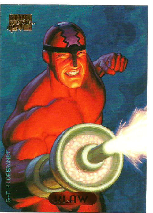 KLAW - MARVEL MASTERPIECES 1994 TRADING CARD 63