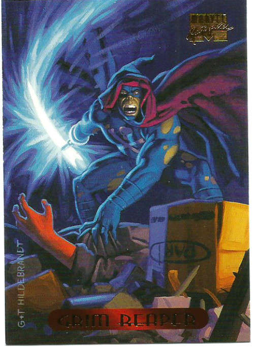 GRIM REAPER - MARVEL MASTERPIECES 1994 TRADING CARD 46