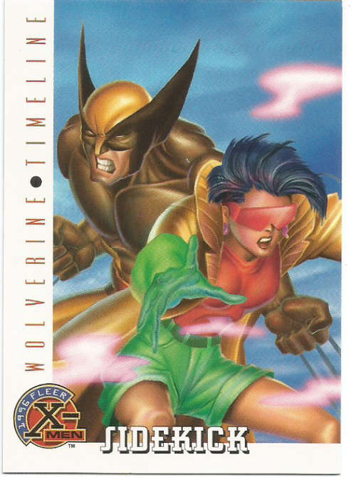 SIDEKICK - MARVEL X-MEN 1996 WALMART - TRADING CARD 85