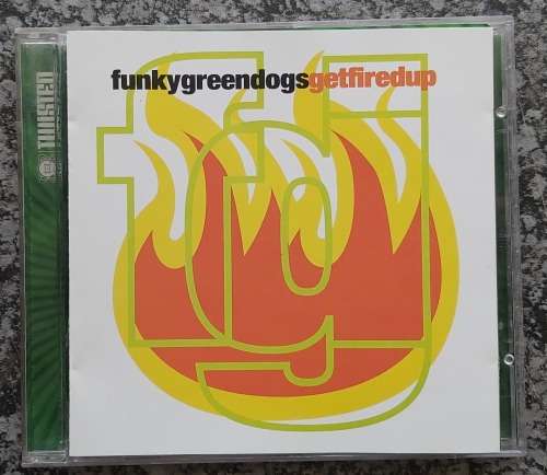 FUNKY GREEN DOGS - "GET FIRED UP"  CD -  in GOOD CONDITION