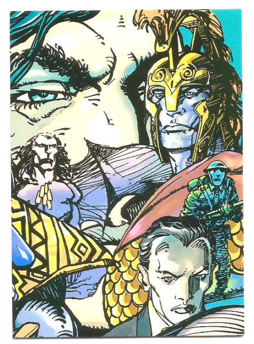 ULTRAVERSE II ORIGINS 1993 - PROMO TRADING CARD P2