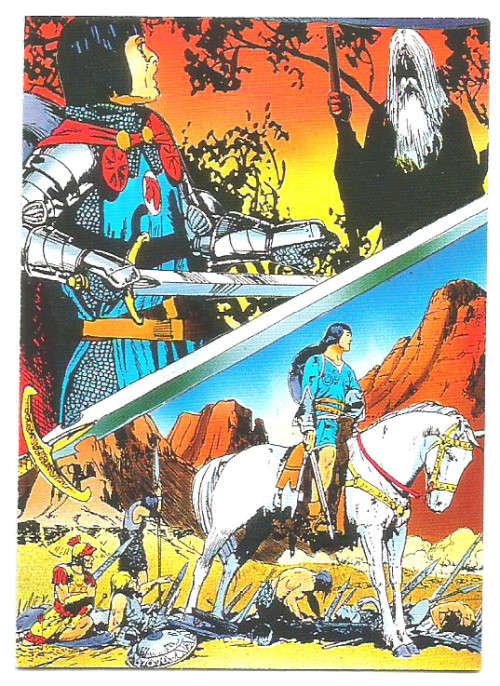PRINCE VALIANT TRADING CARDS 1994 - PROMO TRADING CARD