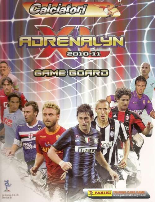 SOCCER CARD COLLECTION - PANINI CALCIATORI "SERIE A" 2010/11 - COMPLETE 220 "BASE" TRADING CARD SET