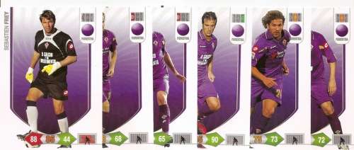SOCCER CARD COLLECTION - PANINI CALCIATORI "SERIE A" 2010/11 - COMPLETE 220 "BASE" TRADING CARD SET