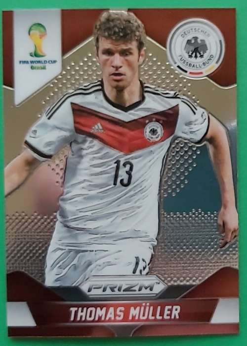 THOMAS MULLER - WORLD CUP 2014 PANINI - BASE TRADING CARD 93
