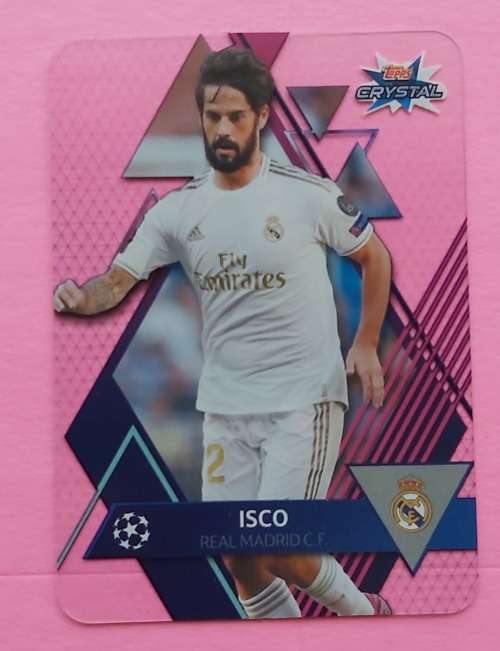 ISCO - TOPPS "CRYSTAL" 2020 - ULTRA CLEAR "ACETATE" TRADING CARD 14