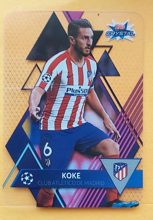 KOJKE  - TOPPS "CRYSTAL" 2020 - ULTRA CLEAR "ACETATE" TRADING CARD 8