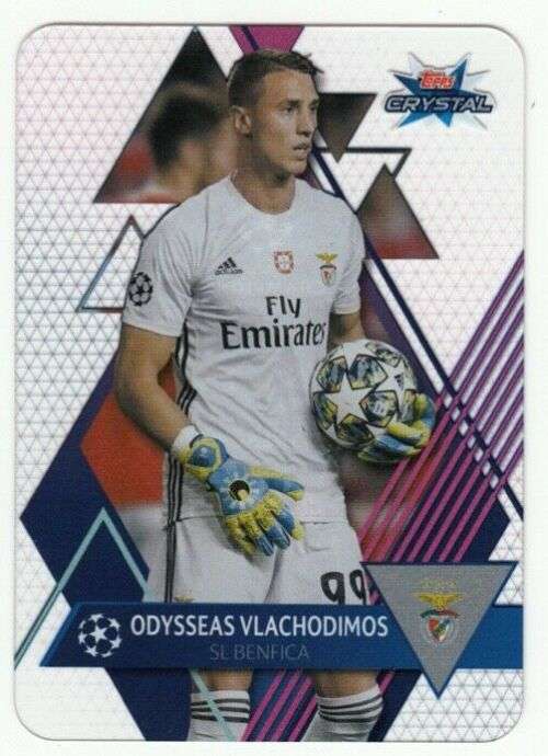 ODYSSEAS VLACHODIMOS- TOPPS "CRYSTAL" 2020 - ULTRA CLEAR "ACETATE" TRADING CARD 86