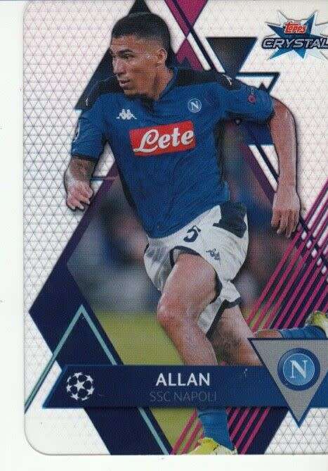 ALLAN - TOPPS "CRYSTAL" 2020 - ULTRA CLEAR "ACETATE" TRADING CARD 67