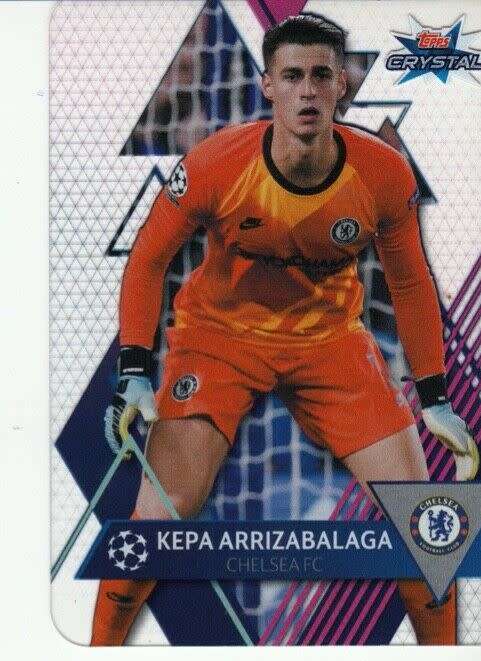 KEPA ARRIZABALAGA - TOPPS "CRYSTAL" 2020 - ULTRA CLEAR "ACETATE" TRADING CARD 47