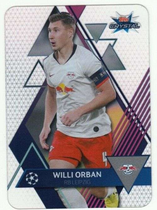 WILLI ORBAN - TOPPS "CRYSTAL" 2020 - ULTRA CLEAR "ACETATE" TRADING CARD 39