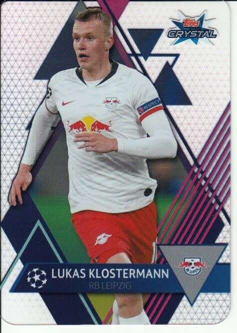 LUKAS KLOSTERMANN - TOPPS "CRYSTAL" 2020 - ULTRA CLEAR "ACETATE" TRADING CARD 38