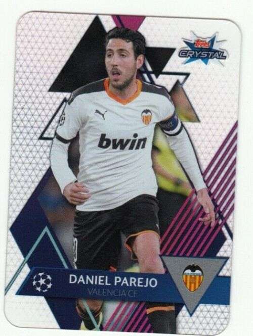 DANIEL PAREJO - TOPPS "CRYSTAL" 2020 - ULTRA CLEAR "ACETATE" TRADING CARD 19